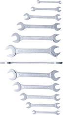 BGS technic Sada obojstranných vydlicových kľúčov, 6x7 - 30x32mm, 12ks, DIN 3110