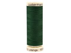 Gutermann Polyesterové nite návin 100 m Gütermann univerzálny - olivová tmavá