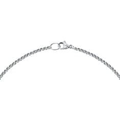 Morellato Štýlový oceľový bicolor náhrdelník s kryštálmi Drops SCZ1354