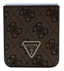 Guess Obal / kryt na Samsung Galaxy Z Flip 5 hnedý - Guess