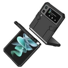 FORCELL Obal / kryt na Samsung Galaxy Z Flip 3 5G čierny - Forcell MECHA