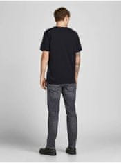 Jack&Jones Šedé pánske straight fit rifle Jack & Jones Tim 32/34