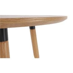 KONDELA Barový stôl dub priemer 60 cm IMAM