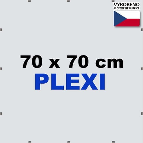 BFHM Rám na puzzle Euroclip 70x70 cm (plexisklo)