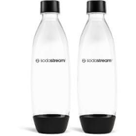 SodaStream Fľaša FUSE 2x1l Black do umývačky SODA