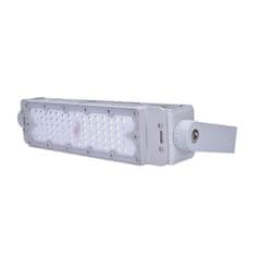 Solight Solight LED vonkajší reflektor Pre plus 2, 50W, 7500lm, 4000K, IP65 sivá WM-50W-PP-1