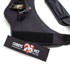 COBBYS PET Postroj K9 XXL 90-125cm čierny