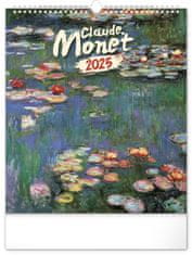 Notique Nástenný kalendár Claude Monet 2025, 30 x 34 cm