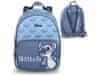 Stitch Disney Modrý, malý kožený batoh 33x11x25cm 