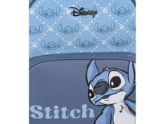 Disney Stitch Disney Modrý, malý kožený batoh 33x11x25cm 