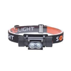 Solight Svietidlo LED čelovka ACCU 650lm SOLIGHT WN41