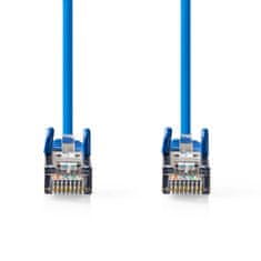 Nedis Sieťový kábel CAT5e | SF/UTP | RJ45 Samec | RJ45 Samec | 20,0 m | Okrúhle | PVC | Modrá | Označenie 