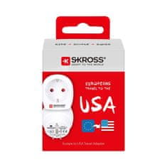 Nedis Rese Adapter Europe-to-USA Jordad 