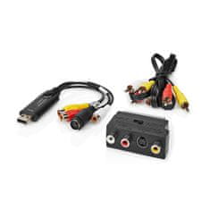 Nedis Video Grabber | USB 2.0 | 480p | A / V-kábel / Scart 