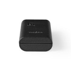 Nedis Bluetooth vysielač | Pripojovací vstup: 1x AUX / 1x USB | SBC | Až 1 jednotka | čierna 