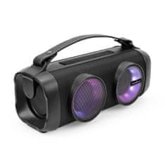 Nedis Bluetooth Party Boombox | 5 hodín | 2,0 | 24 W| Prehrávanie médií: AUX / USB | Dá sa spárovať | Rukoväť na prenášanie | Party svetla | Rozmanitosť 