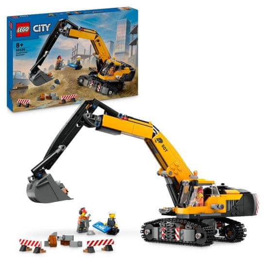 LEGO City 60420 Žltý bager