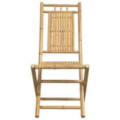 Petromila vidaXL Skladacie záhradné stoličky 2 ks 46x66x99 cm bambus