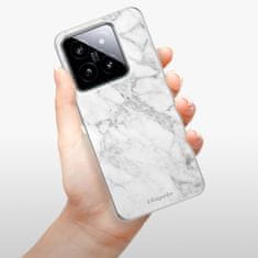 iSaprio Silikónové puzdro - SilverMarble 14 pre Xiaomi 14