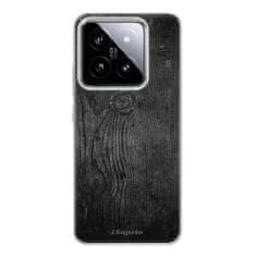 iSaprio Silikónové puzdro - Black Wood 13 pre Xiaomi 14