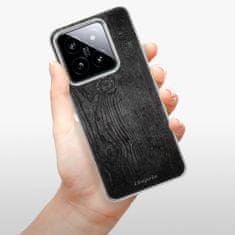 iSaprio Silikónové puzdro - Black Wood 13 pre Xiaomi 14