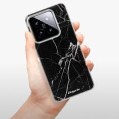 iSaprio Silikónové puzdro - Black Marble 18 pre Xiaomi 14