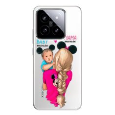 iSaprio Silikónové puzdro - Mama Mouse Blonde and Boy pre Xiaomi 14