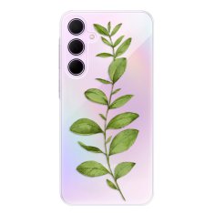 iSaprio Silikónové puzdro - Green Plant 01 pre Samsung Galaxy A55 5G