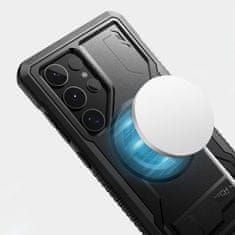 Tech-protect Kevlar MagSafe kryt na Samsung Galaxy S24 Ultra, čierny