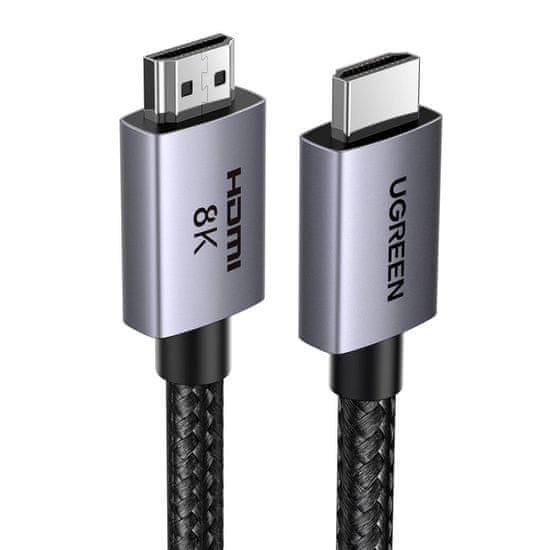 Ugreen HD171 kábel HDMI 2.1 8K 2m, šedý