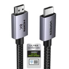 Ugreen HD171 kábel HDMI 2.1 8K 1m, šedý