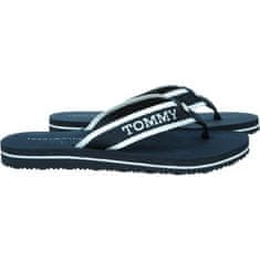 Tommy Hilfiger Žabky tmavomodrá 39 EU Webbing Pool Slide