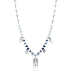 Brosway Trendy oceľový náhrdelník s korálkami a príveskami Chakra BHKN082