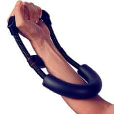 SOLFIT® Multifunkčný domáci fitness posilňovač prstov, rúk a paží (čierna farba) | ARMORARM