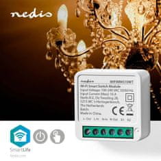 Nedis SmartLife Switch | Wi-Fi | 3680 W | Koncové pripojenie | Aplikácia dostupná pre: Android / IOS 