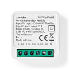 Nedis SmartLife Switch | Wi-Fi | 3680 W | Koncové pripojenie | Aplikácia dostupná pre: Android / IOS 