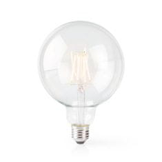 Nedis SmartLife LED žiarovka | Wi-Fi | E27 | 500 lm | 5 W | Teplá biela | 2700 K | Sklo | Android / IOS | G125 | 1 ks 