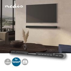 Nedis Držiak na soundbar | Kompatibilné s: Sonos Arc | Stena | 10 kg | Pevné | ABS / Oceľ | čierna 