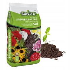 BioVita Univerzálna zemina pre kvety záhradný substrát 50l