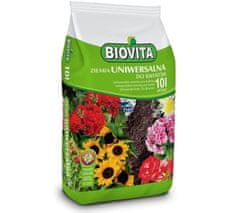 BioVita Univerzálna zemina 5,5 - 6,5 pH pre kvety 10l