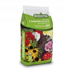 BioVita Univerzálna záhradná zemina 5,5-6,5 pH pre kvety 20L