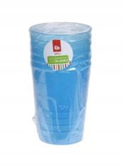 Koopman Sada farebných plastových pohárov 6 kusov