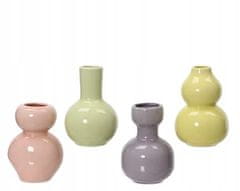 Kaemingk Dekoratívna porcelánová váza 12,5x8,5x8,5 cm