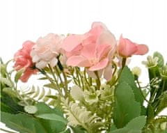 Kaemingk Kvitnúca rastlina s kvetináčom dekoratívny kvet 24x18 cm