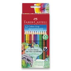 Faber-Castell Faber - Castell Pastelky trojhranné Grip - rozmývateľné 12 ks