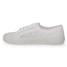 Superga Obuv biela 37 EU Flower Sangallo