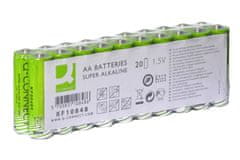 Q-Connect Alkalické batérie - 1,5 V, LR6, typ AA, 20 ks