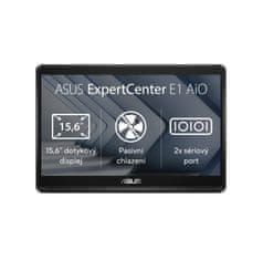 ASUS ExpertCenter/E1 AiO (E1600)/15,6"/1366 x 768/T/N4500/4GB/128GB SSD/UHD/bez OS/Black/2R