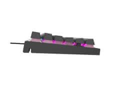 Genesis mechanická herná klávesnica THOR 303/RGB/Outemu Red/Drôtová USB/US layout/Čierna