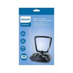 Philips Televízna antena izbová SDV5200/12, čierna